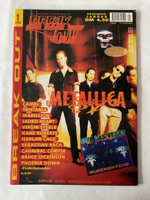 BREAKOUT 1 2000 HEAVY ROCK MUSIK MAGAZIN METALLICA BRUCE DICKINSON MARILLION