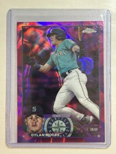 Dylan Moore-2023 Topps Chrome Update-Magenta/Purple Lava Lamp #/299
