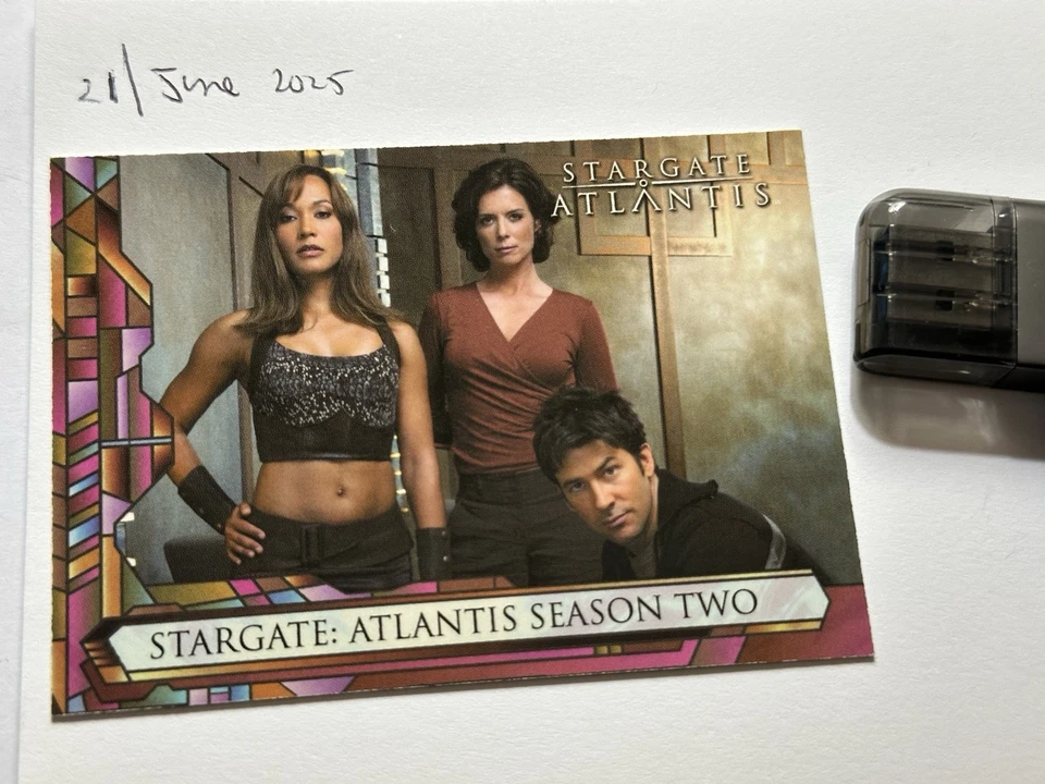 Stargate Atlantis Season 2 Promo Card P2 Non-Sport Update Mag  2006 Rittenhouse - Image 3 of 3