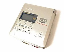 Sony MZ-R55 Silver MD Recorder MDLP not supported Recording Playback Walkman