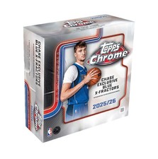 2025-26 TOPPS CHROME BASKETBALL MEGA BOX  1 day  Cooper Flagg Rookie RC