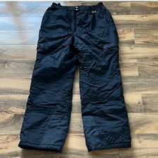 White Stag Women  s Ski Pants Size 14 Black Insulated Snow Winter Pants