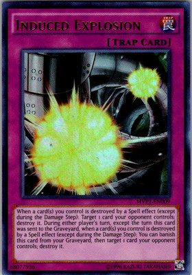 Induced Explosion - MVP1-EN009 - Ultra Rare - NM - Unlimited - Yugioh