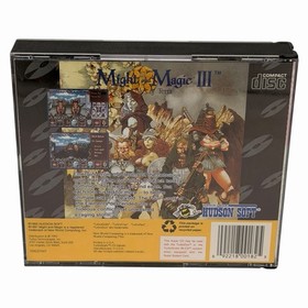 Might and Magic III 3 Isles of Terra (TurboGrafx CD, 1993) Complete Manual Map