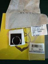 Brand New Kendra Scott Open Ring 14k  White Diamond Size 6 And Size 7