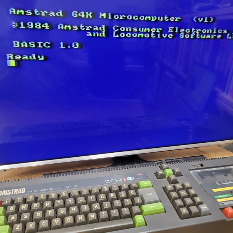 Amstrad CPC 464 Computer - power tested