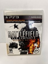 Battlefield: Bad Company 2 Ultimate Edition Sony PlayStation 3 2010 No Scratches