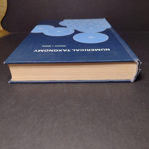 Numerical Taxonomy by Peter Sneath -1973 Hardcover - Picture 4 of 14