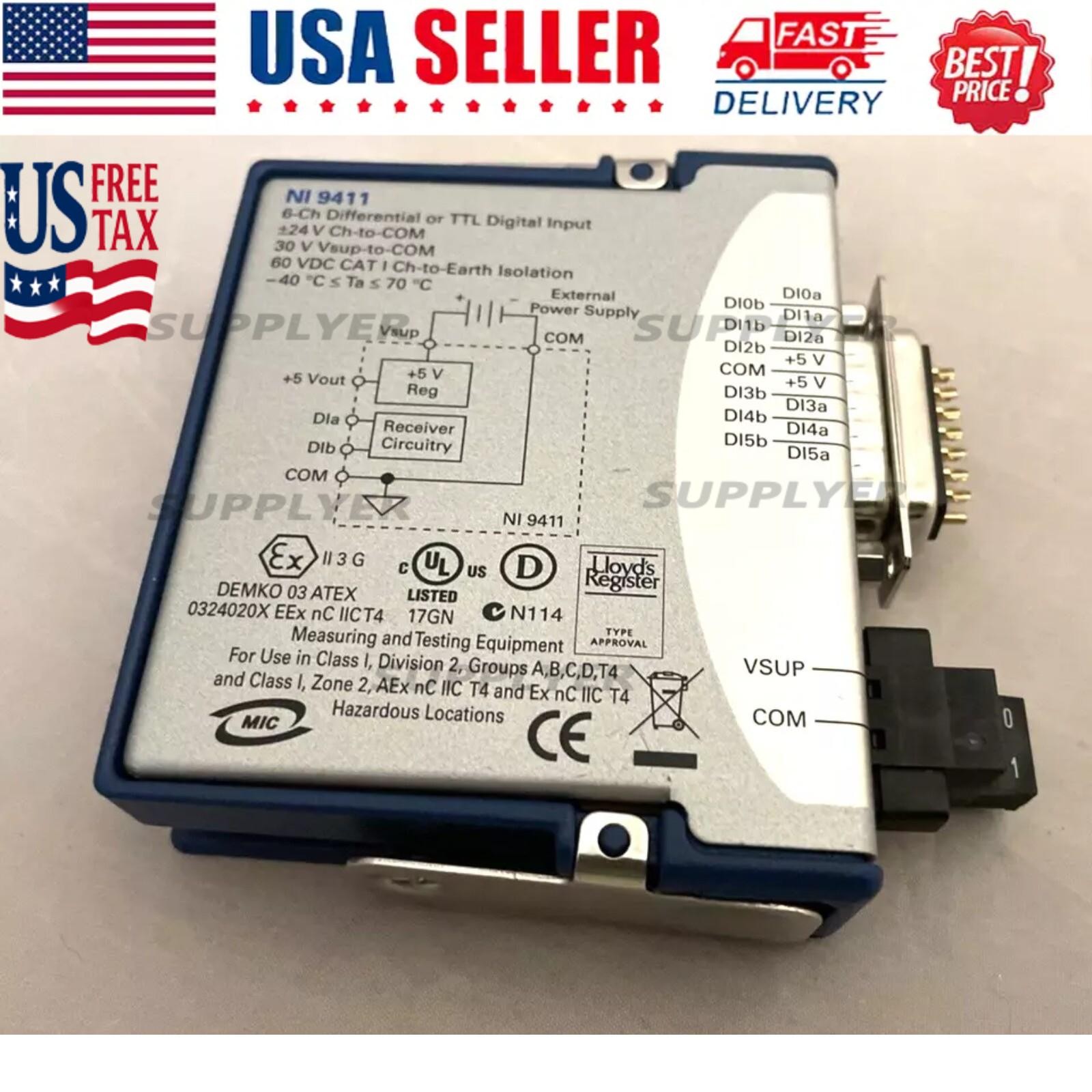NEW National Instruments NI-9411 NI 9411 Digital Input Module 1PC IN BOX