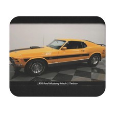 Legendary 1970 Ford Mustang Mach 1 Twister Mousepad - Iconic Classic Muscle Car Legendary 1970 Ford Mustang Mach 1 Twister Mousepad - Iconic Classic Muscle Car