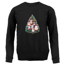 Guinea Pig Christmas Tree - Kids Hoodie / Sweater - Guineas Pigs Xmas Cute Love