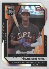 2021 Panini Elite Extra Edition Decade Die-Cut 154/203 Francisco Nina #176 0l2