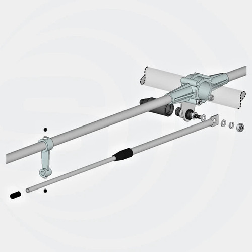SIRIO SY-4 4 ELEMENT HIGH GAIN YAGI 4 BEAM ANTENNA 26.5 - 30 MHZ TUNABLE - Picture 5 of 5