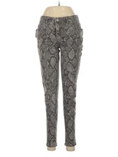 Wit  Wisdom Women Gray Casual Pants 6