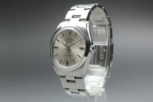 [Exc+5] Mens Rolex Air King Precision 5500 Stainless Steel Watch From JAPAN - Picture 1 of 10