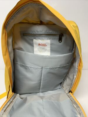 Fancy Forest Kalidi Yellow Backpack Knapsack Bookbag Hiking  display picture 2