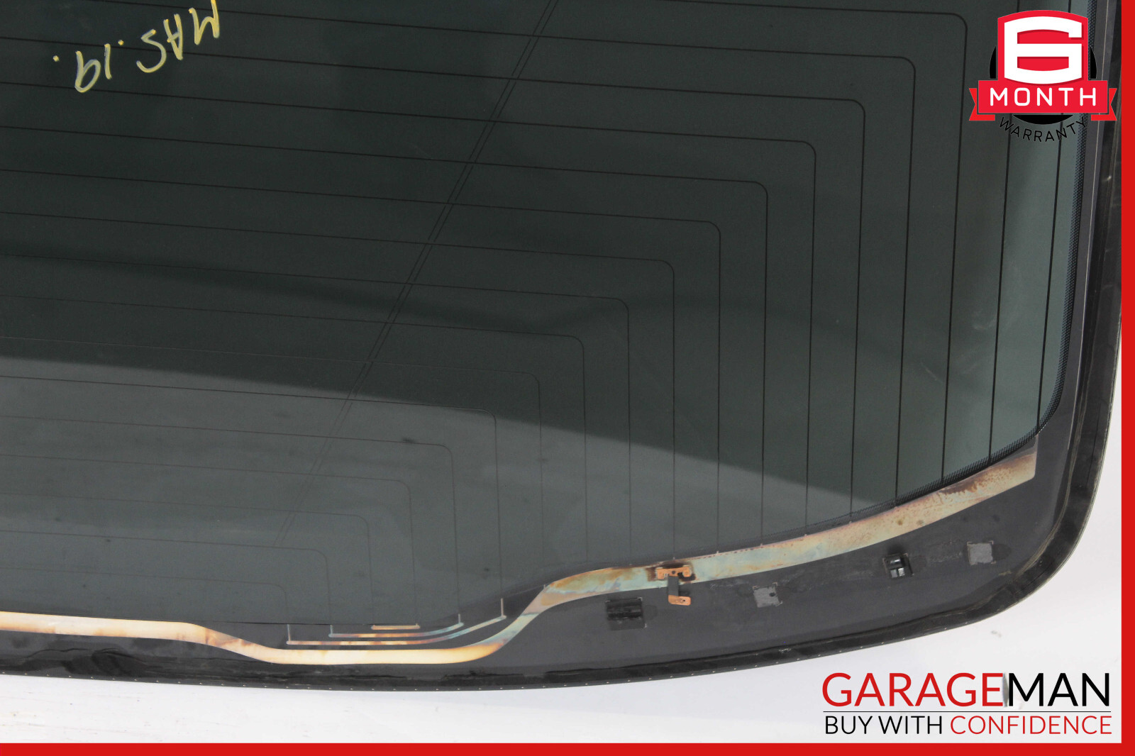 14-20 Maserati Ghibli M157 Rear Windshield Wind Shield Back Glass OEM