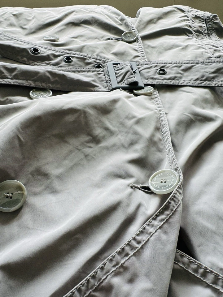 Gabardina Armani vintage/abrigo de conductor/52 grande Foto 4 de 4