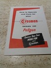 Coleccionista - 1º MANUAL (ORIGINAL) del CROSMAN 130 y Baqueta