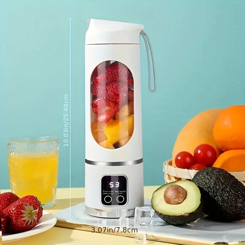 Mixeur portable rechargeable USB de 400ml pour jus frais et smoothies