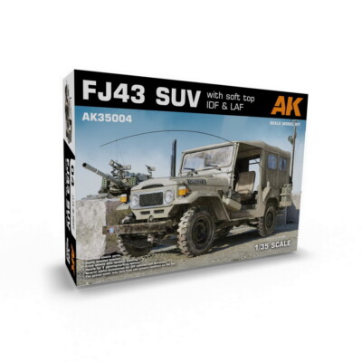 AK-Interactive 1/35 IDF & LAF FJ43 SUV w/Soft Top