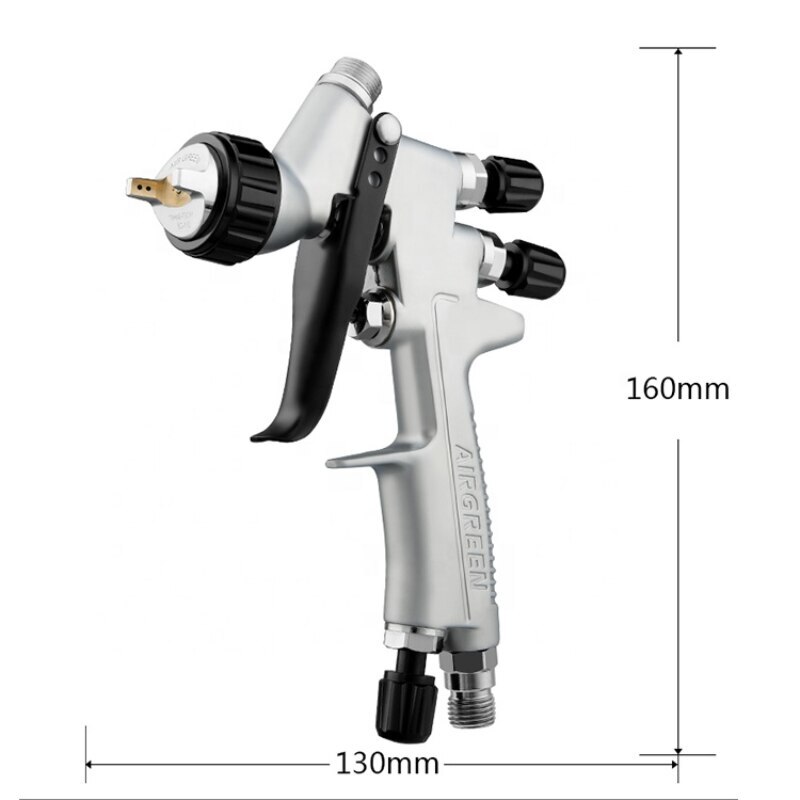 HVLP Automotive Painting Sprayer 1.0mm Nozzle Gravity Body Mini Spray