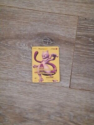 Pokemon Mewtwo EX Gold Foil Card 98/99 fan art | eBay Pokemon Mewtwo EX Gold Foil Card 98/99 fan art | eBay