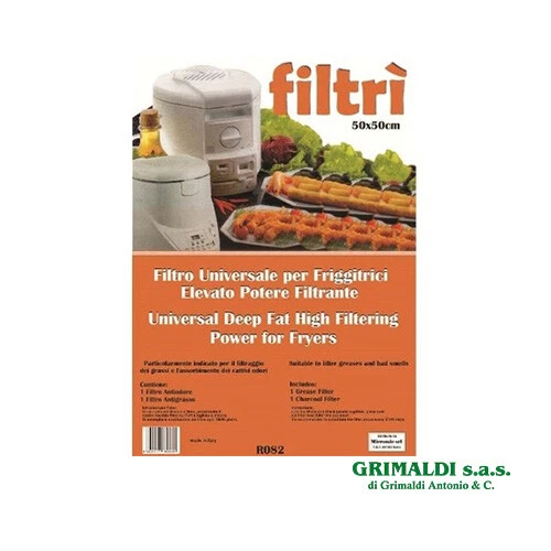 Filtro universale per friggitrice - Senza marchio