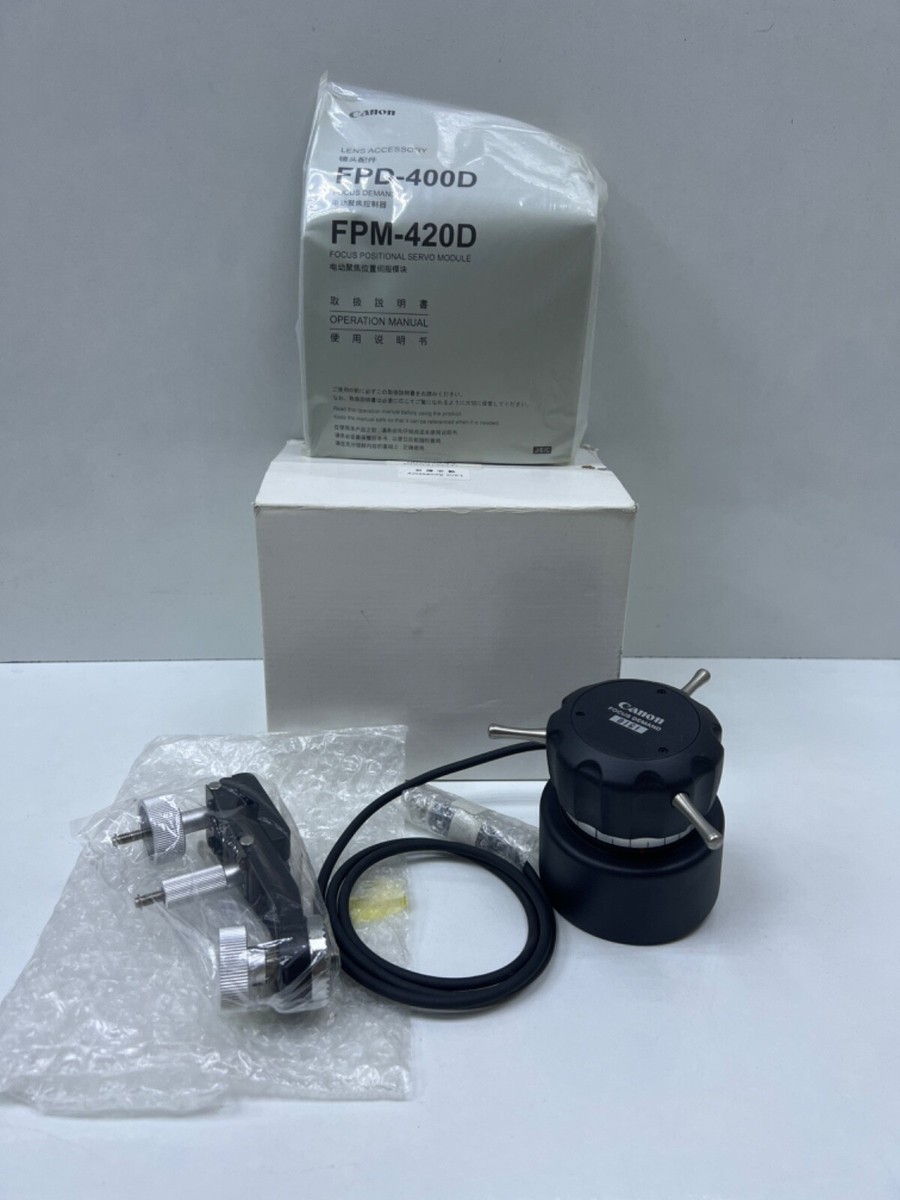 キャノン FPD-400 FOCUS DEMAND Canon FPD 400D Digital focus demand With CR-10 Mount Clamp | eBay