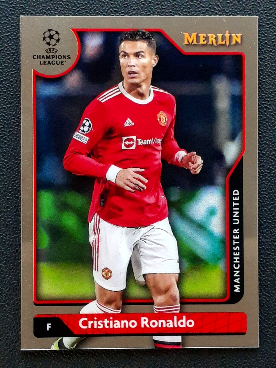 CRISTIANO RONALDO 2021-22 MERLIN UEFA CHAMPIONS LEAGUE NO 7 14307