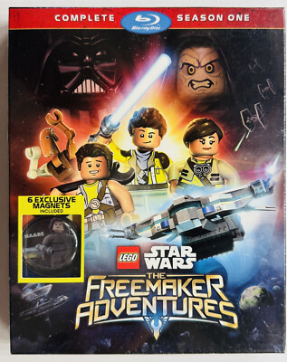 STAR WARS: Lego Freemaker Adventures (Season 1) (Blu-Ray) (New Sealed) +Magnets
