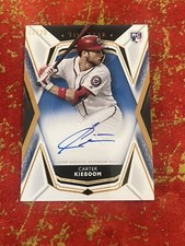 2019 Topps Five Star Auto Carter Kieboom Blue Parallel /25 #FSA-KIE Rookie RC
