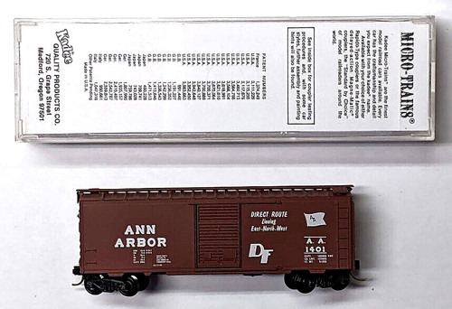 MTL Micro-Trains 20690 Ann Arbor AA 1401 40 pies vagón de carga CI | Zustand: New