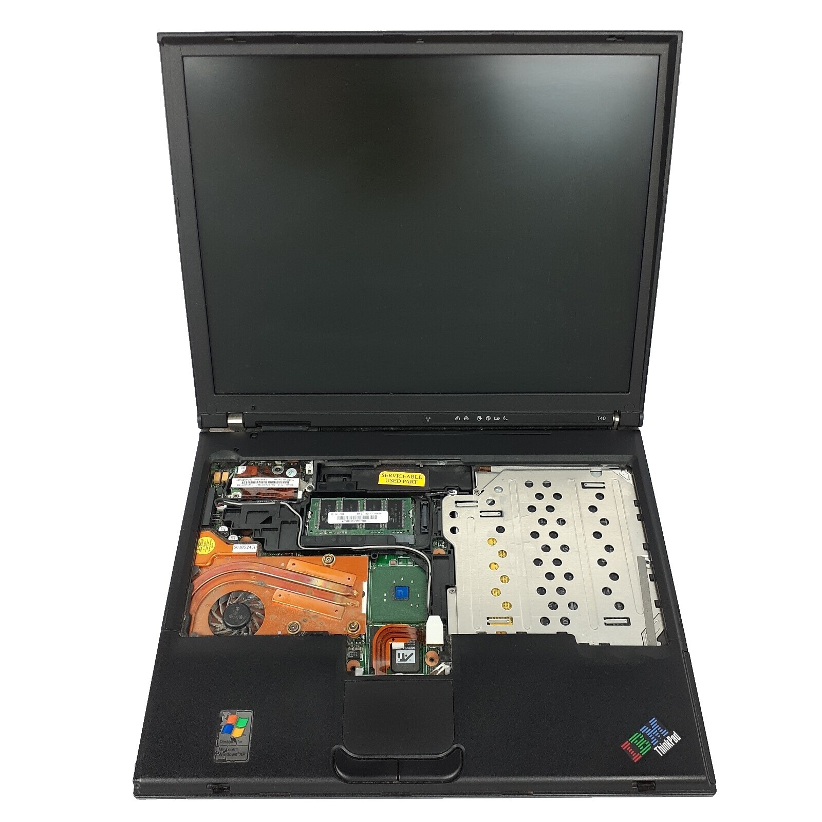 PC Portable IBM ThinkPad X30 – Pentium III 1.2GHz, 512Mo RAM, 40Go – Vintage 2002