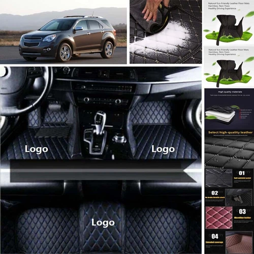 For Chevrolet Suburban Tahoe Car Floor Mats Custom Leather Auto Carpets Handmade - Foto 8 di 33