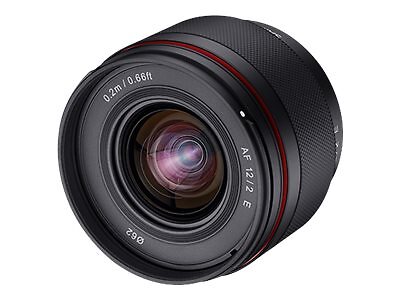 Samyang AF 12mm F2 E Obiettivo ultra-ampio 12/10 Sony E Messa a fuoco 23072