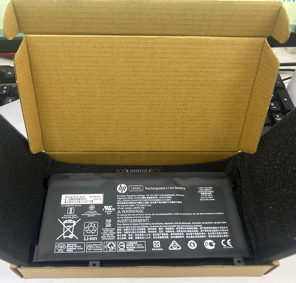 Genuine LK03XL Battery HP ENVY x360 15-cp 15-cp0008au 15-cp0012au 15m-cp 52.5Wh - image 3 of 3