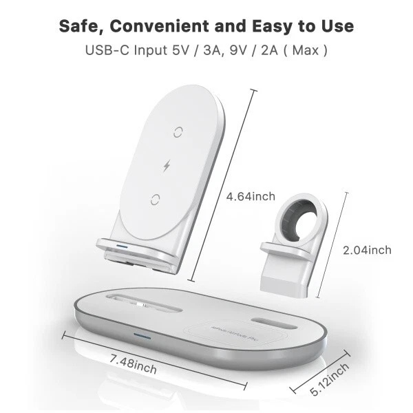 MyBat Pro 3-in-1 Universal Wireless Charging Station - Image 4 of 4