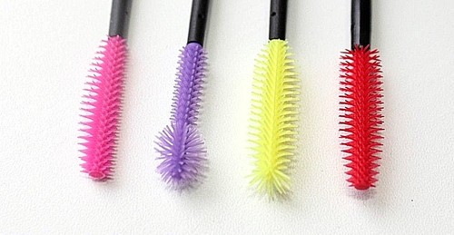 SILICONE Mascara Wands Applicators False Eyelash Extension Brushes Disposable - Picture 5 of 6