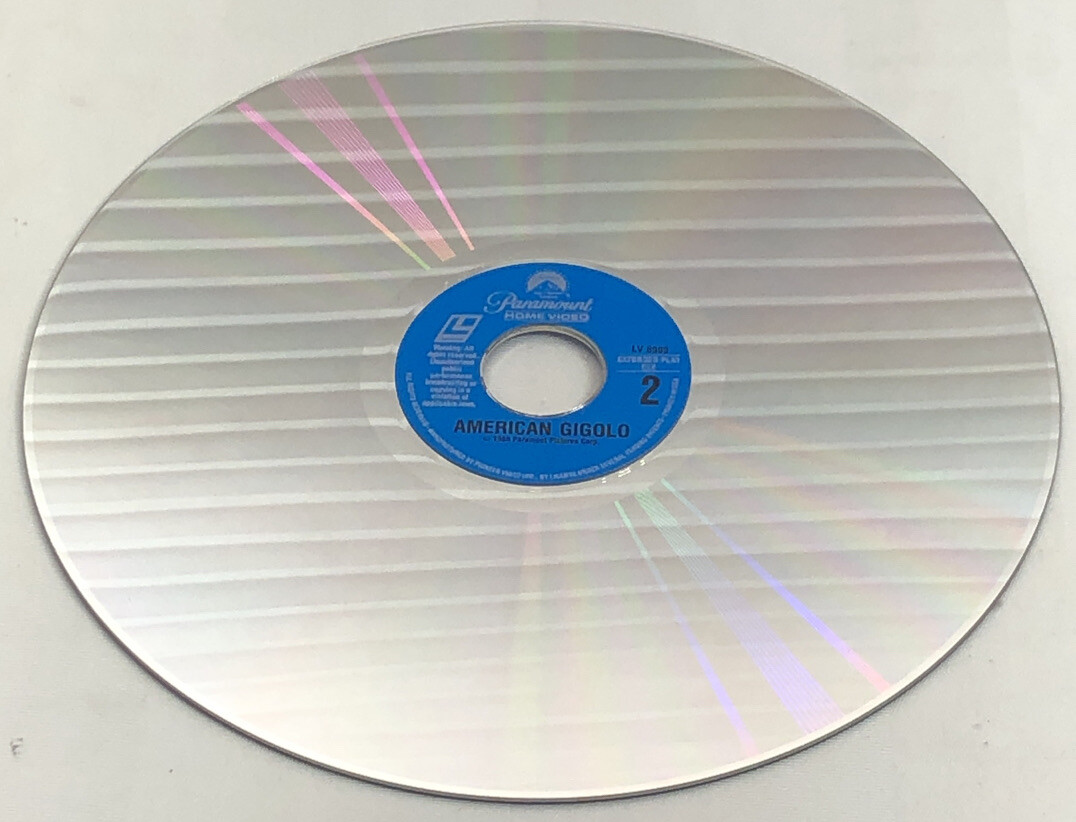 American Gigolo Laserdisc 97360898965| eBay