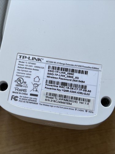 TP-LINK AV1200 Kit Powerline Gigabit 3 porte TP-PA8010P TL-WPA8630 OMAGGIO S/H - Foto 4 di 5
