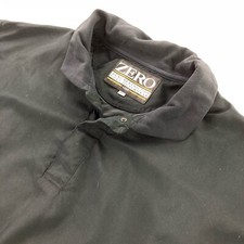 Zero Restriction Golf Men's 1/4 Snap Golf Rain Jacket Black   XL