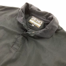 Zero Restriction Golf Men's 1/4 Snap Golf Rain Jacket Black • XL