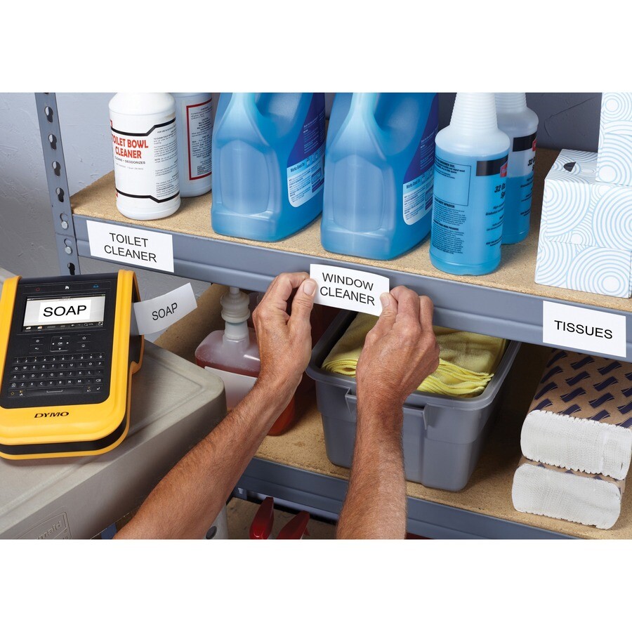 Dymo Xtl Allpurpose Vinyl Labels, 2" 2" Width X 22.97 Ft Length Thermal 71701001344 eBay