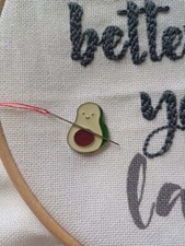 Wizardi Avocado Magnetic Needle Minder F07M10-6 Avocado