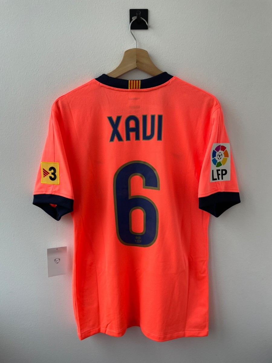 PLAYER ISSUE BARCELONA 2009/2010 AWAY FOOTBALL SHIRT JERSEY