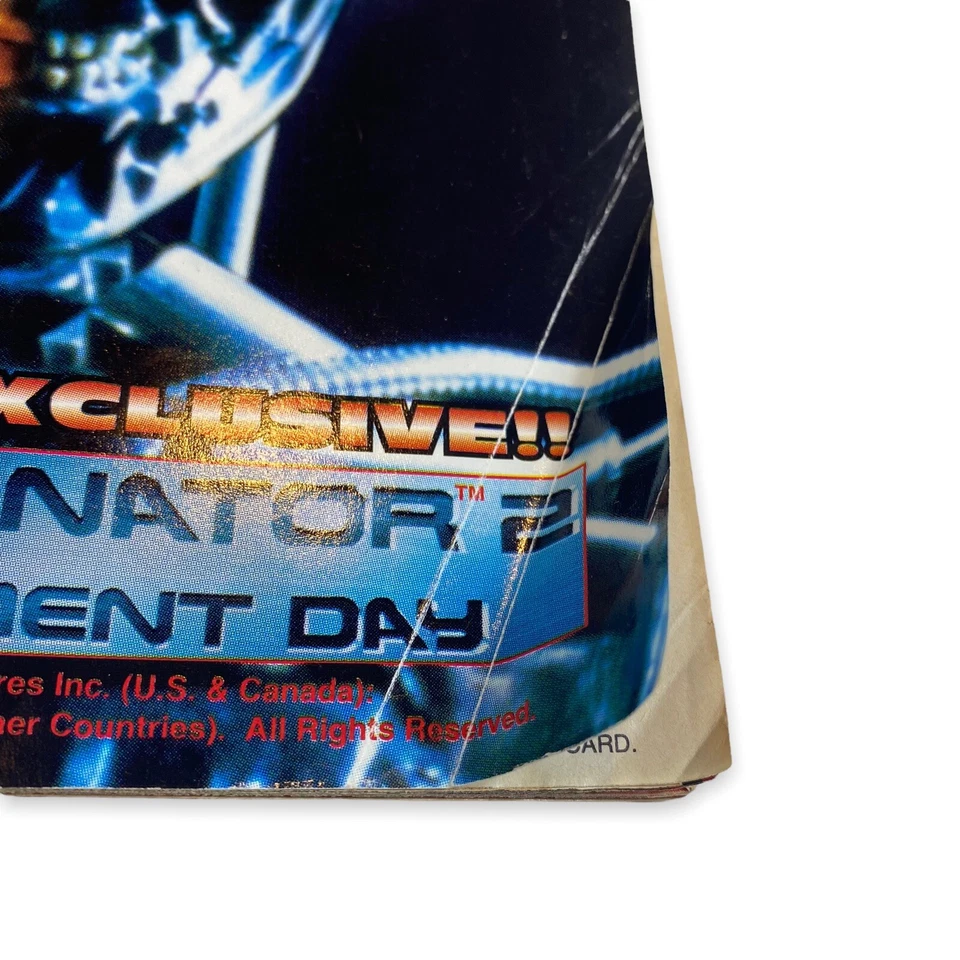 Electronic Gaming Monthly July 1991 Terminator Cover # 24 - Image 2 of 4