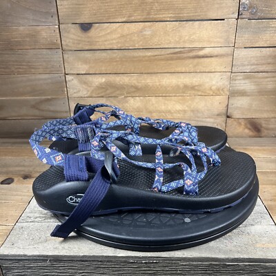 Chaco ZX2 Classic Womens Size US 11 Sandals Open Toe Loop Navy Blue