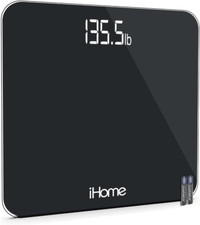 Digital Scale Step-On Bathroom Scale - High Precision Body Weight Scale - 400 L