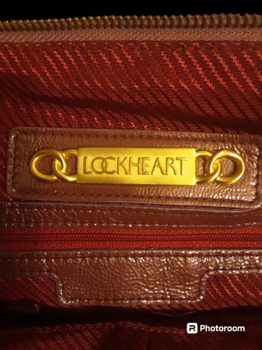 Lockheart Rare Style Shoulder Bag. Hard To Find. Oversized Purse Hand Bag Unique - Picture 10 of 12